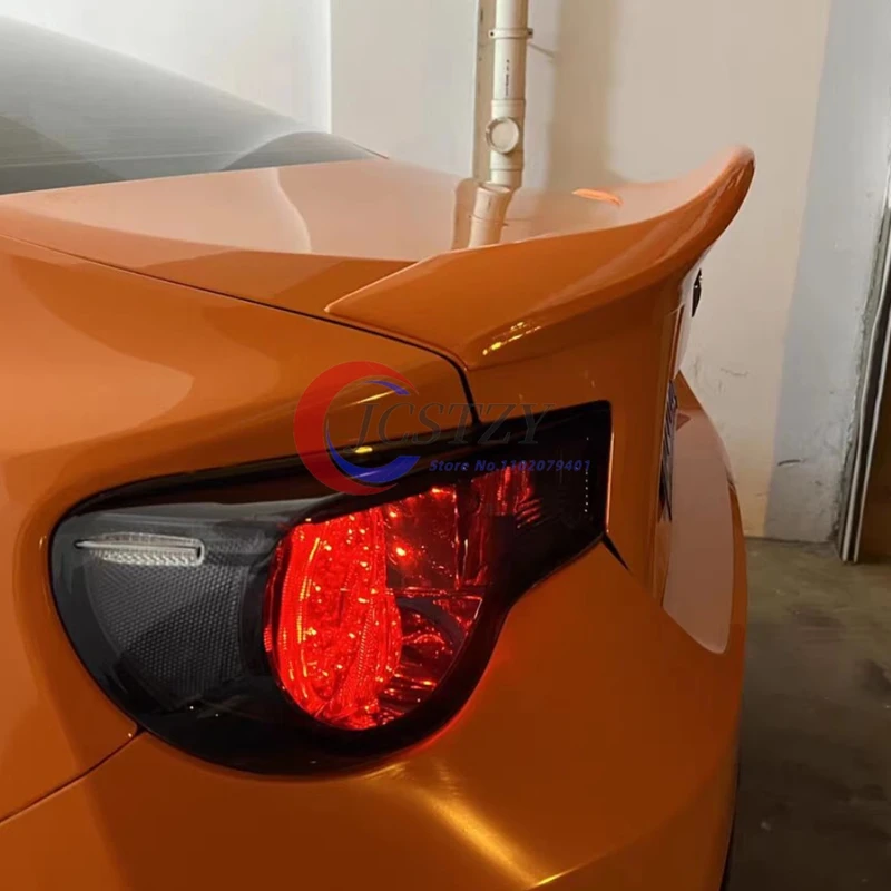 Alerón trasero cola de pato fibra carbono ABS – Toyota GT86 Subaru BRZ - imagen 4