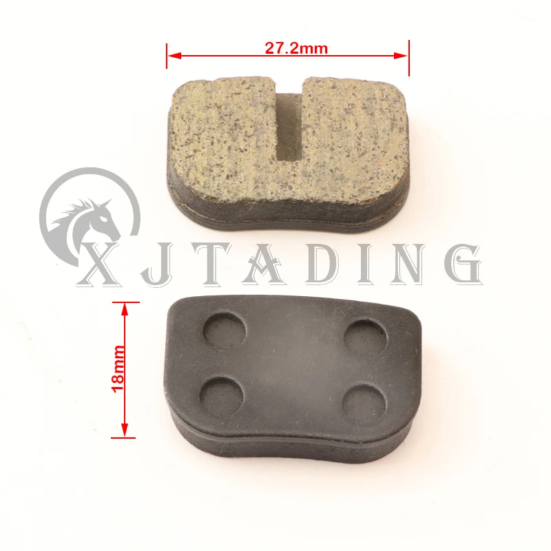 Para 47 49cc Mini Dirt Bike Minimoto bicicleta de bolsillo bebé niño Crosser Mini-gas Scooters eléctricos accesorios freno de disco almohadilla de zapata - imagen 4