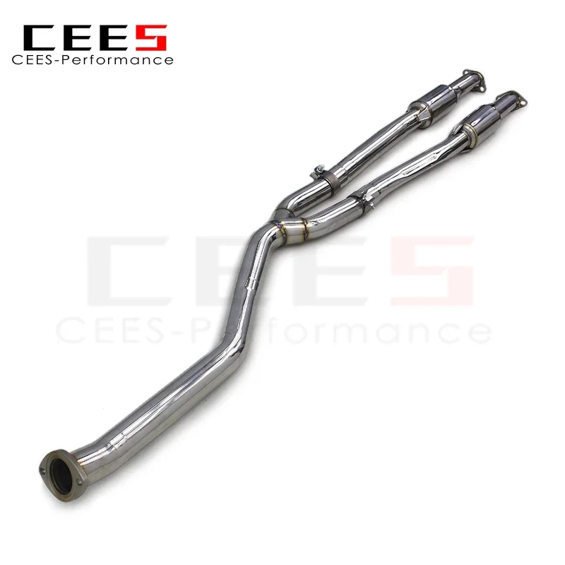 Sistema de escape de tubo medio cees para Lexus IS200T 2,0 T 2015-2021 tubos de escape de carreras de rendimiento de acero inoxidable automotriz - imagen 2