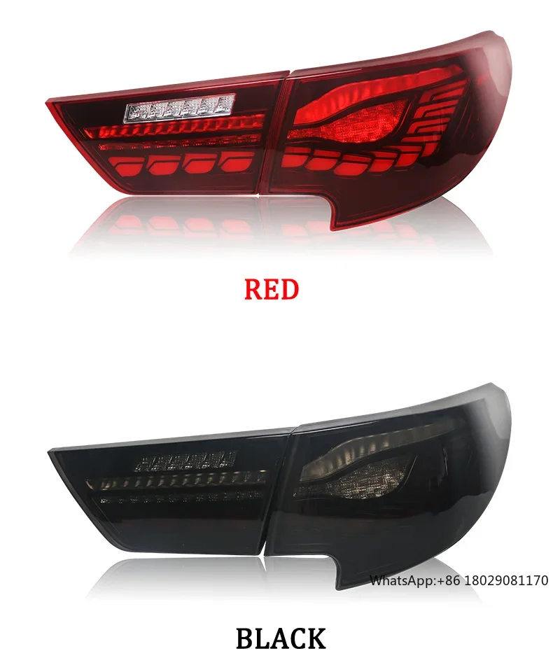 Lámpara trasera LED Toyota Mark X MKX 2010-2017 con indicador dinámico