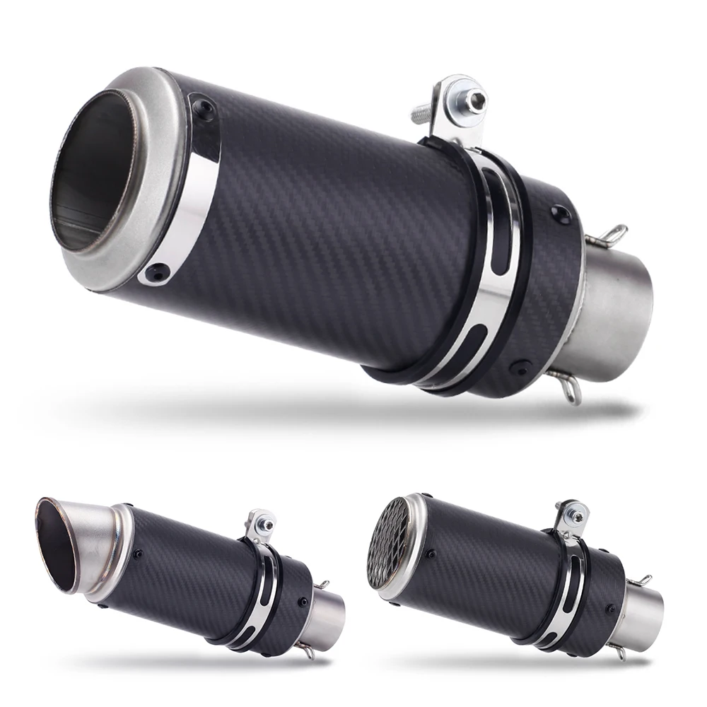 Silenciador de escape universal 51/60 mm para moto estilo GP - imagen 5