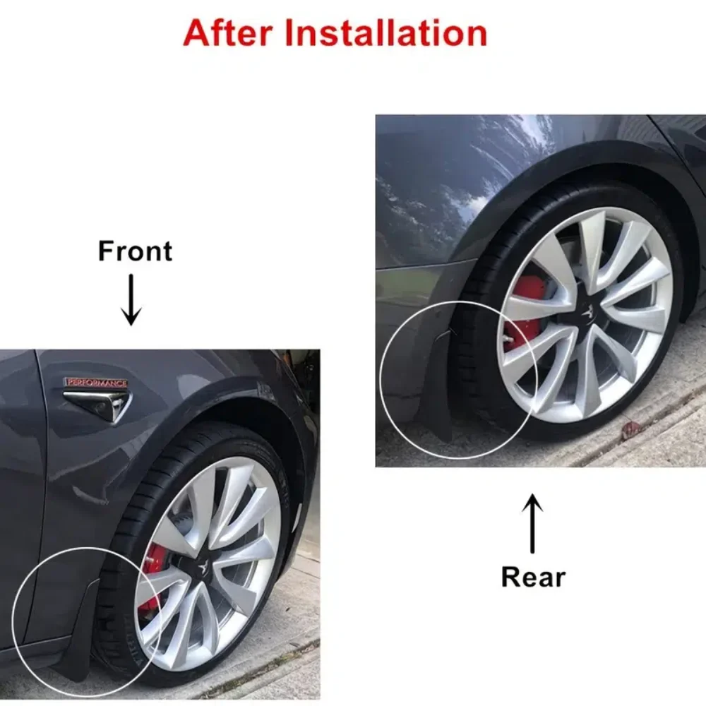 Faldillas guardabarros para Tesla Model 3 y Model Y - imagen 4