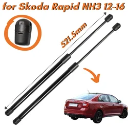 Puntales maletero de fibra de carbono Skoda Rapid NH3 2012-2016