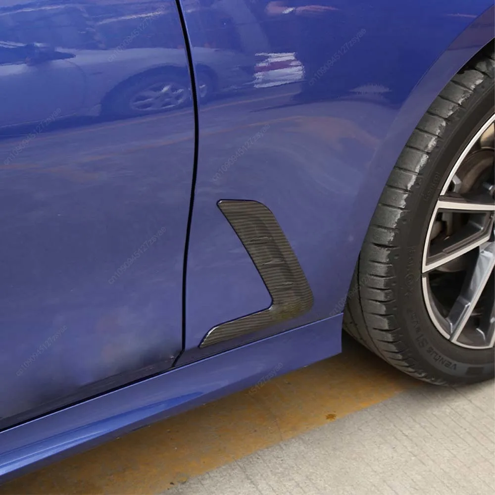 Guardabarros lateral Exterior de coche, pegatina decorativa para BMW Serie 3 G20 G28 2020 2021 2022 2023 2024 - imagen 2