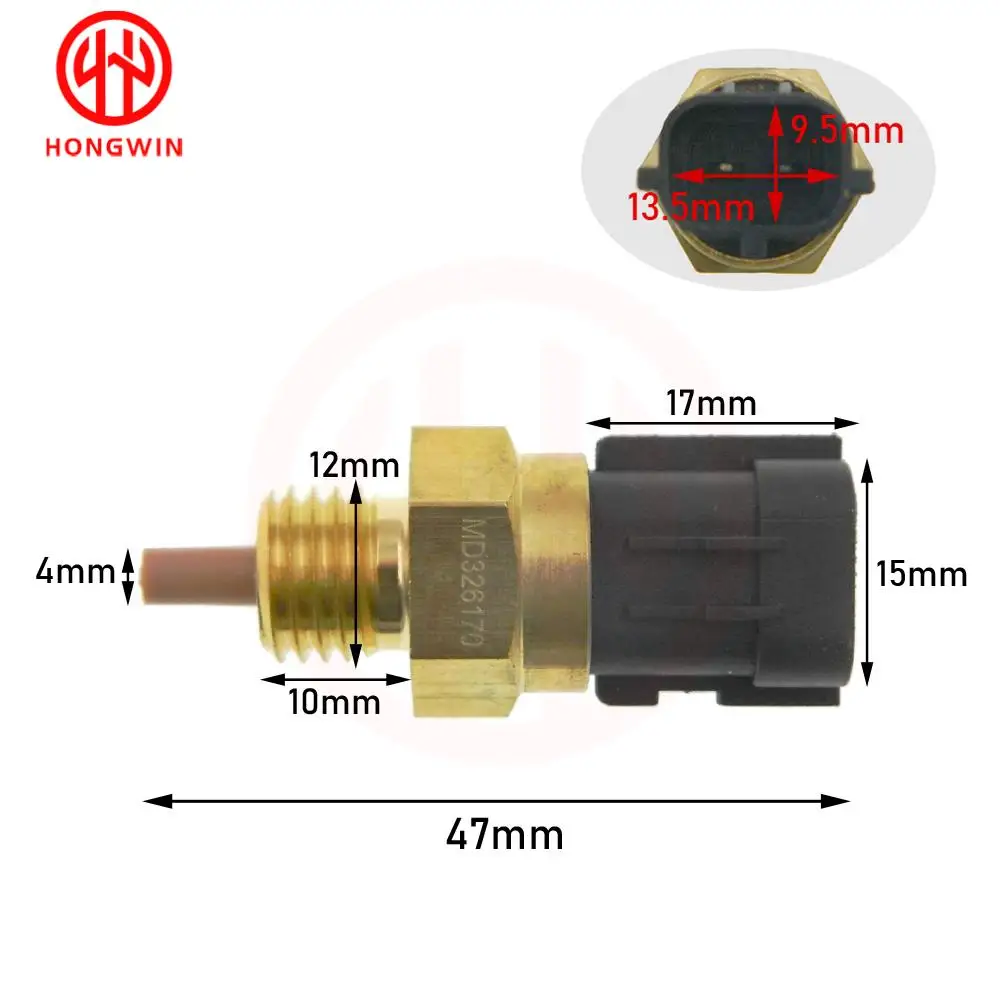 Número de pieza: 13650-56B00,1365056B00 Sensor de temperatura ABS para coche, apto para Suzuki Marine Outboard MD326170, alta calidad - imagen 3