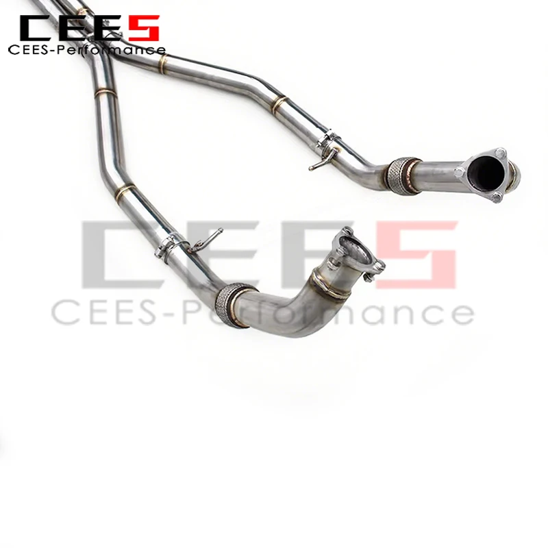 Sistema de escape catback Cees con válvula – Audi SQ5 8Y 3.0 T - imagen 4