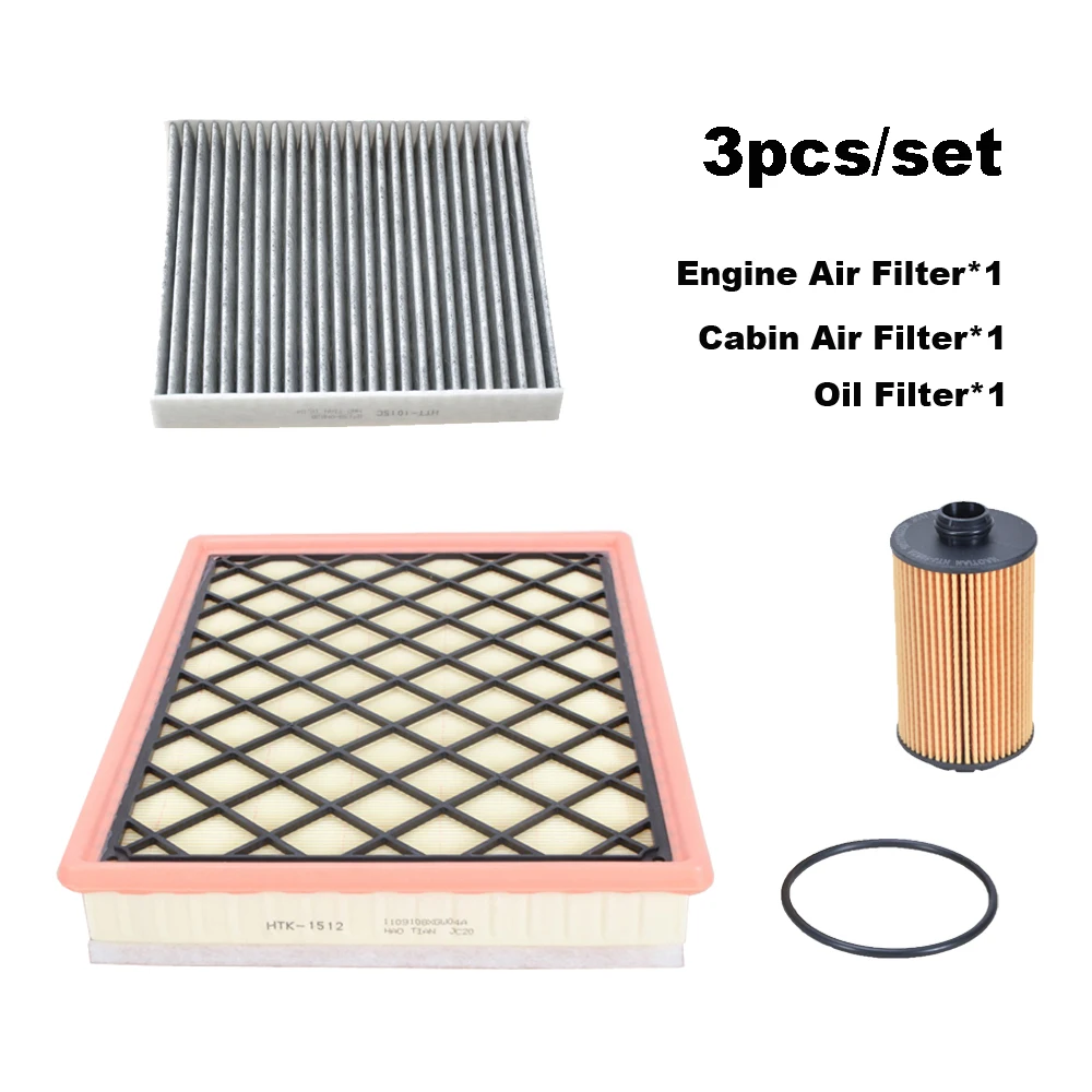 Set de filtros para Tank 500 3.0T 2023 SUV aire aceite y cabina