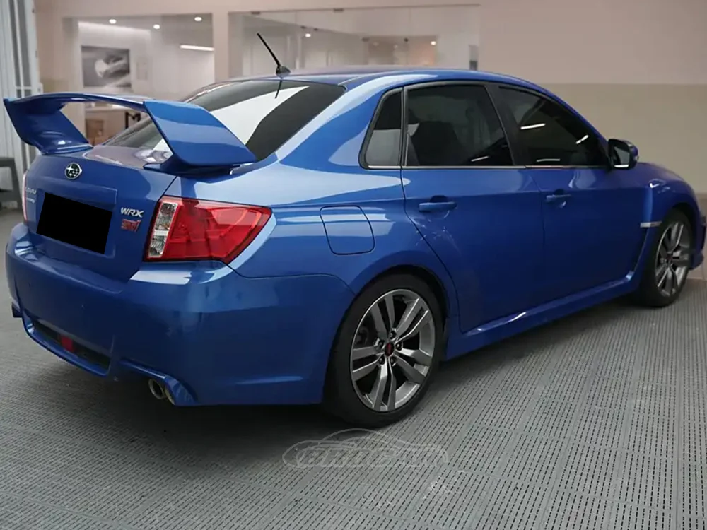 Alerón trasero de ABS negro brillante Subaru Impreza WRX STI - imagen 3
