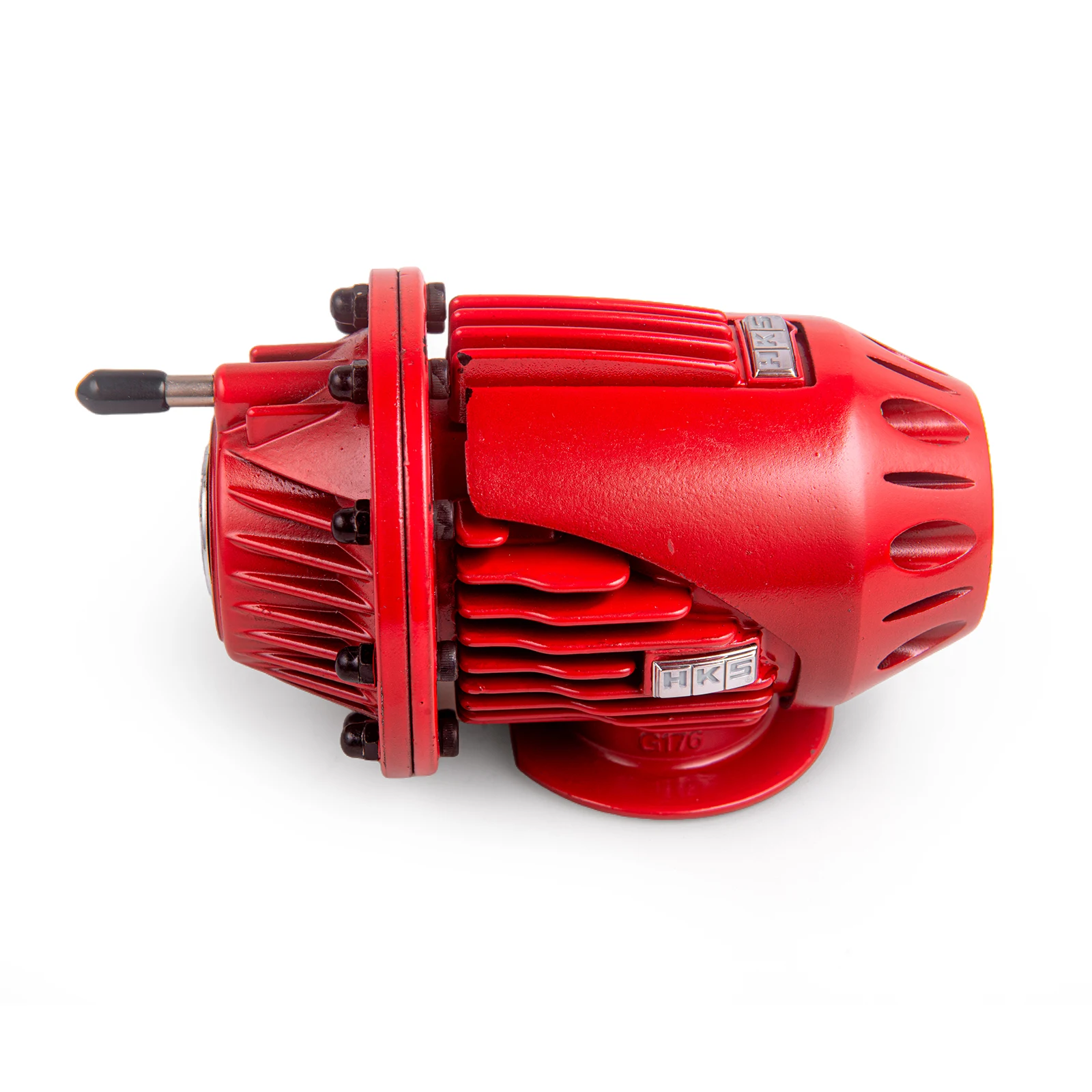 Válvula descarga turbo BOV SQV 25mm con adaptador – Rojo/Negro - imagen 2