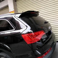 Alerón de techo trasero ABS negro brillo para Audi Q7 2007-2015