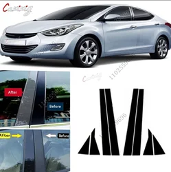 Embellecedores pilares puerta para Hyundai Elantra 2011-2016