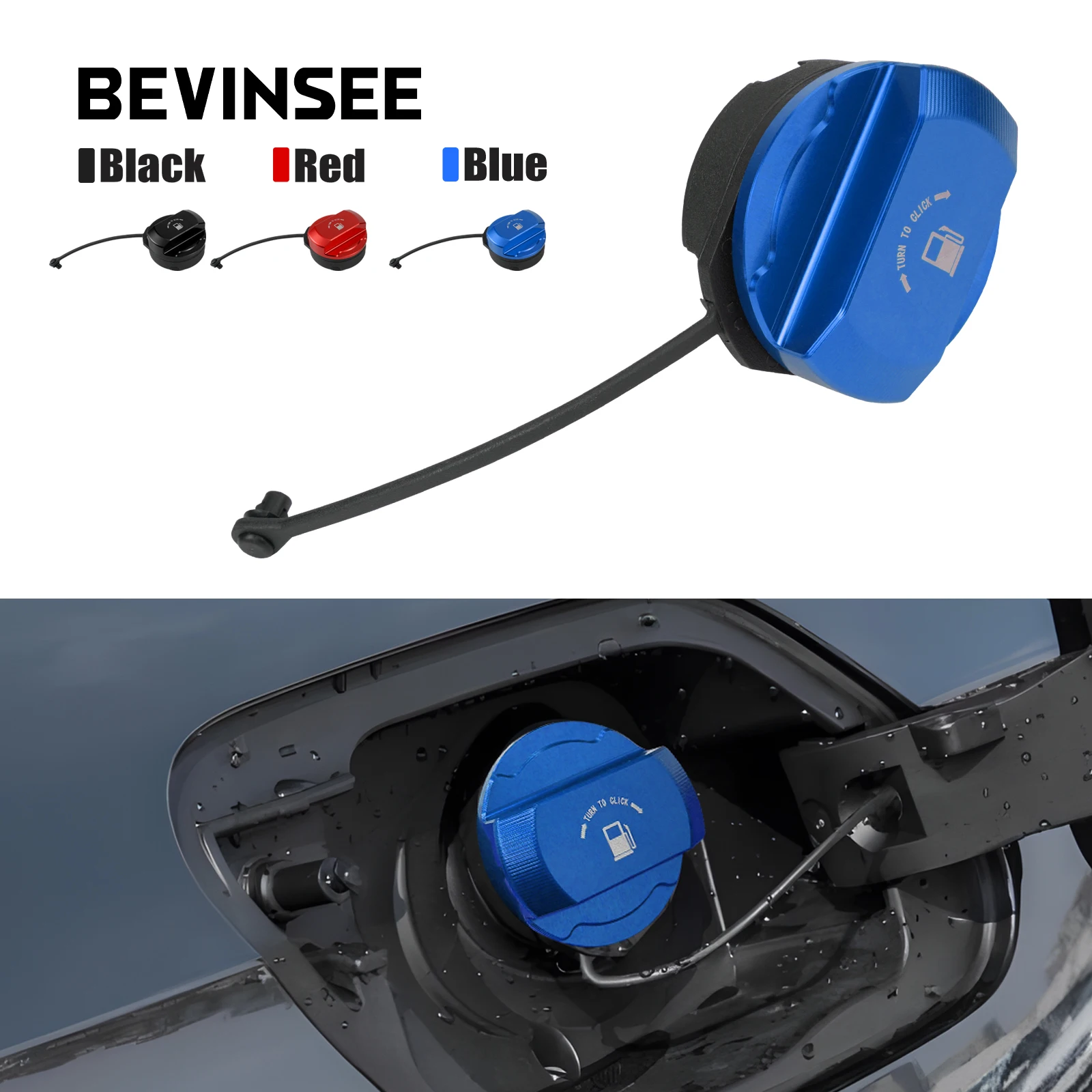 Tapón depósito combustible VW Golf Audi A3 SEAT Leon Skoda Fabia