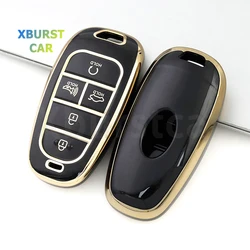Funda de TPU para llave Hyundai Sonata, Santa Fe, Tucson e Ioniq
