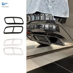 Embellecedor de escape en acero inoxidable para Audi Q7 2016-2018