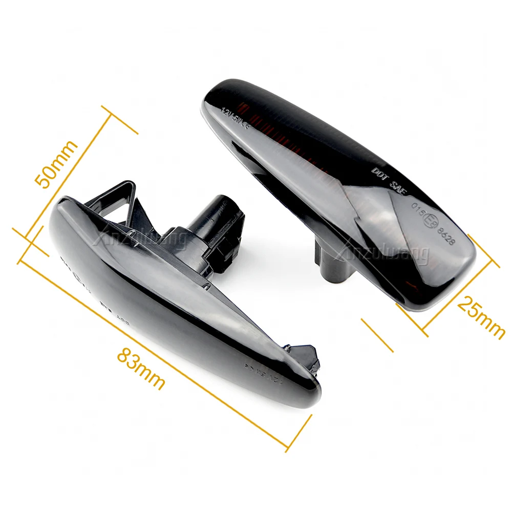 Luz LED intermitente lateral para Mitsubishi Lancer Evo X Outlander ASX - imagen 5