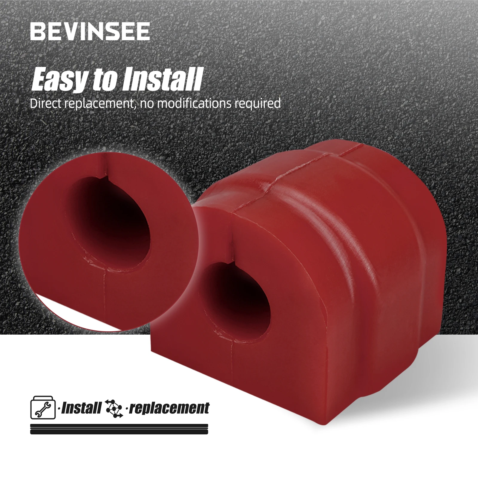 31351097179 Buje estabilizador BMW E46 poliuretano - imagen 5