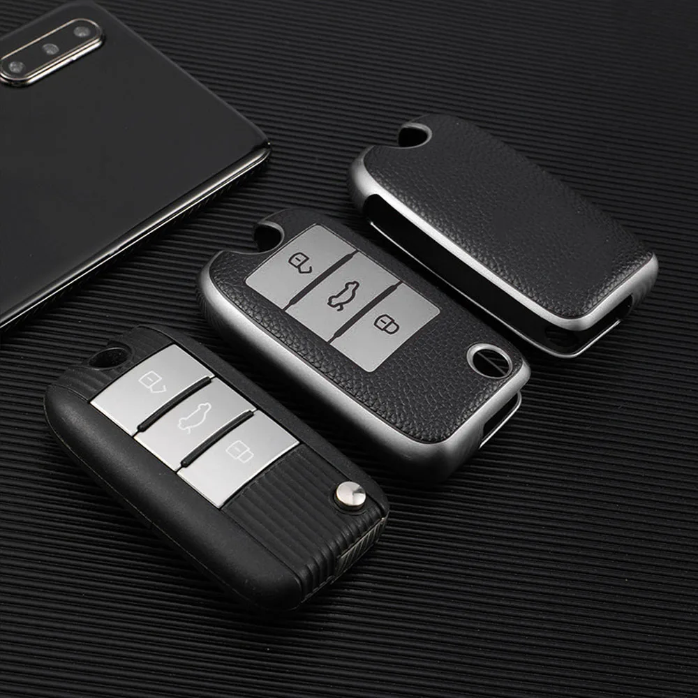 Funda llave coche TPU cuero para MG y Roewe RX5