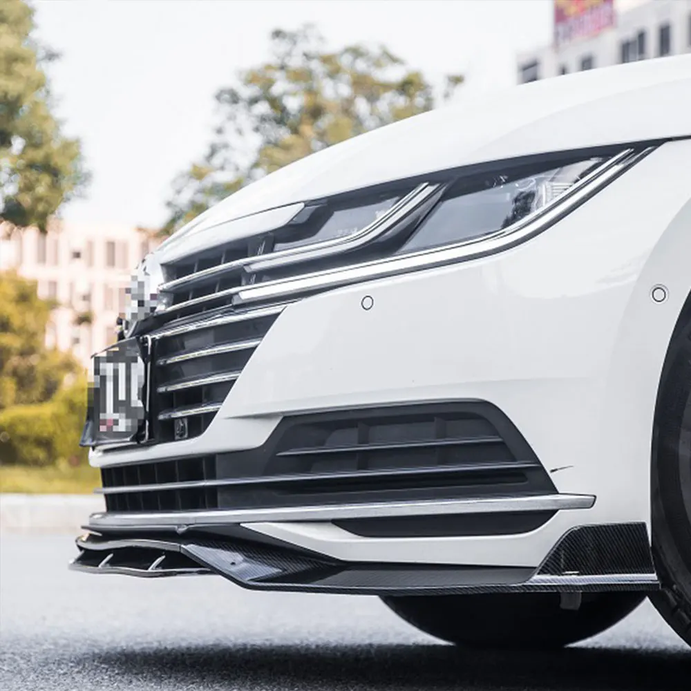 Separador parachoques VW CC 2019-2021 – Splitter frontal negro - imagen 3