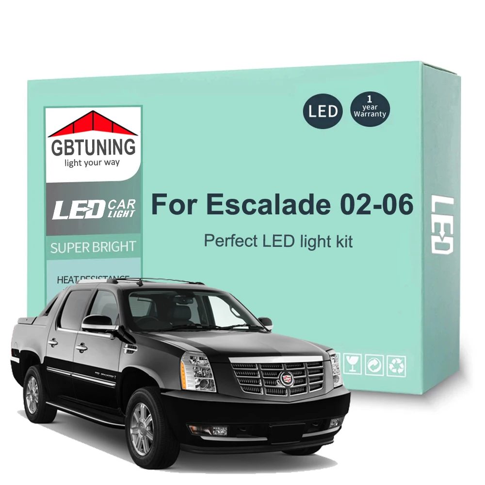 Kit bombillas LED interior Cadillac Escalade 2002-2006 CANBUS
