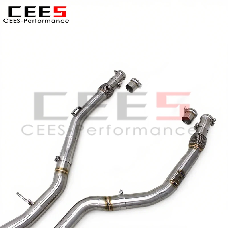 Sistema escape catback Cees con válvula - Mercedes GLE580 4.0L V8 (2016-2024) - imagen 5