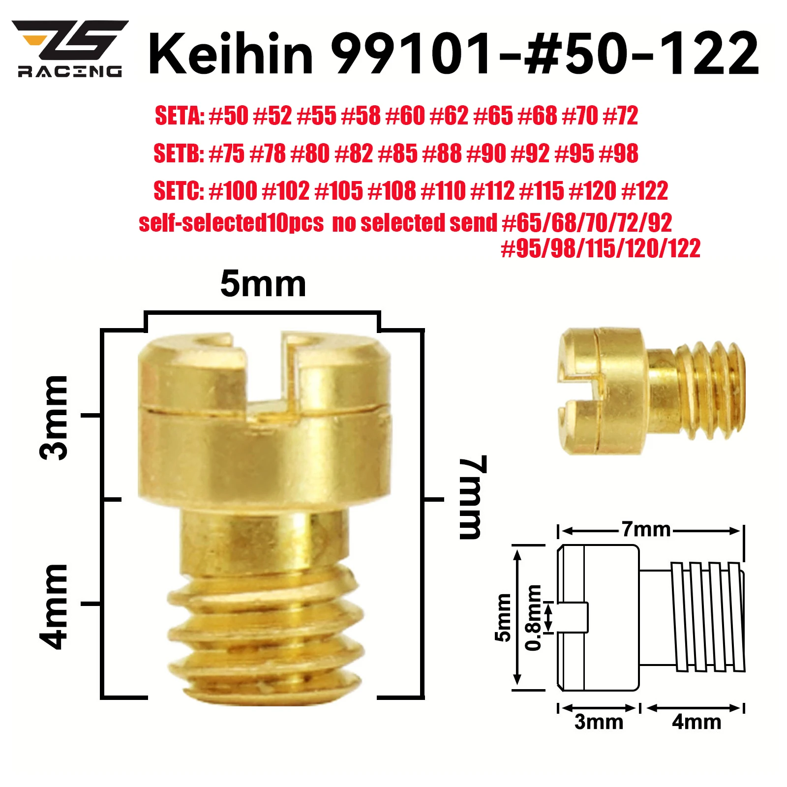 Carburador Keihin PZ19 para scooter GY6 50cc 4 tiempos 139QMB