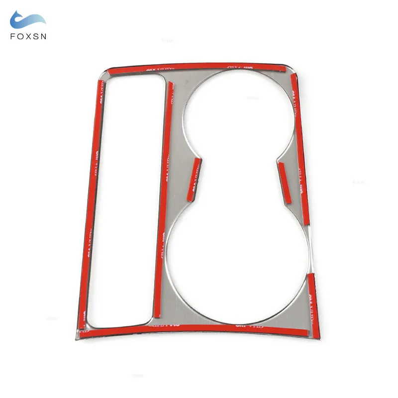 Soporte para vasos ABS cromado embellecedor Audi A4 B8/A5 - imagen 3