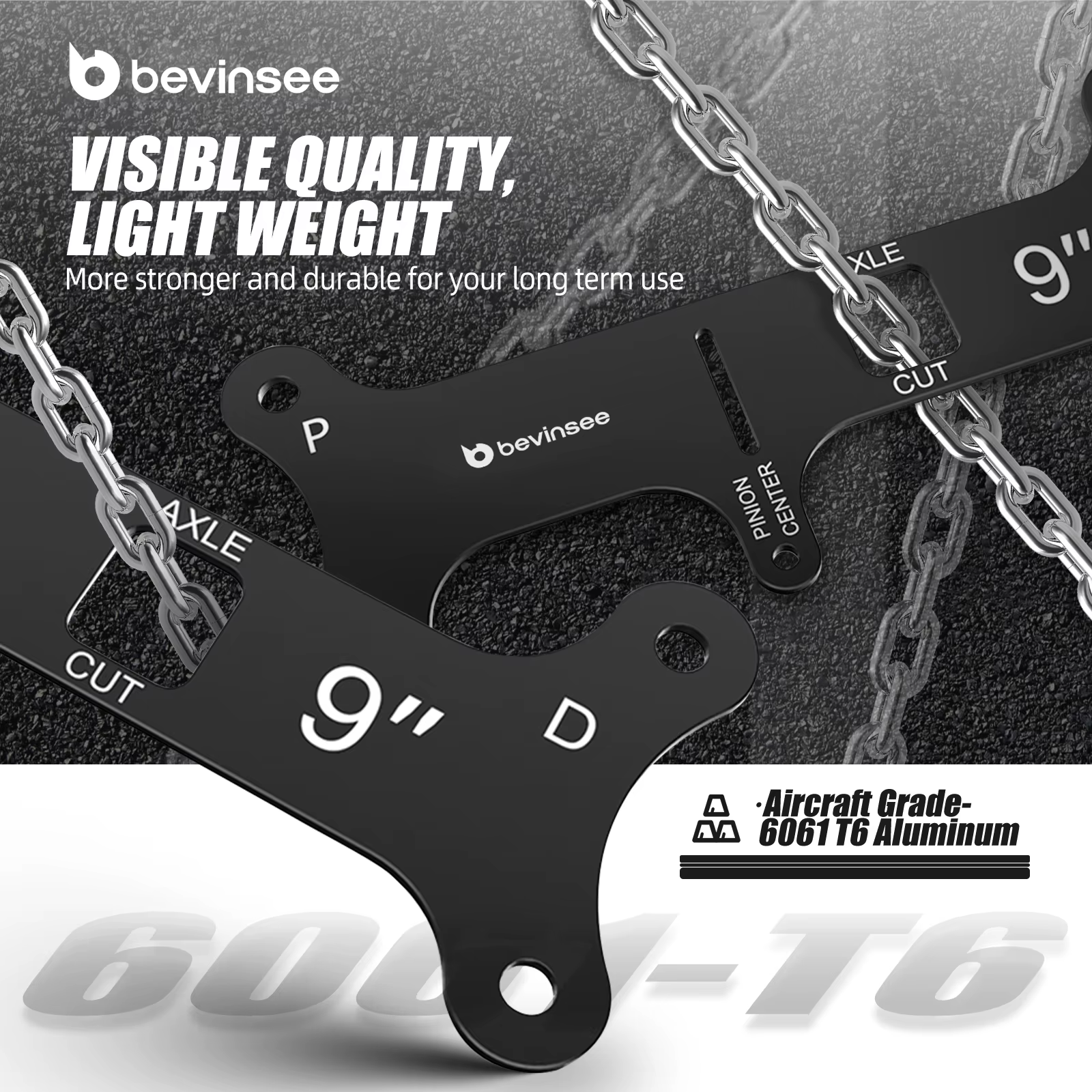 Guía de corte estrecho para eje trasero Ford 9 pulgadas – Mustang - imagen 4