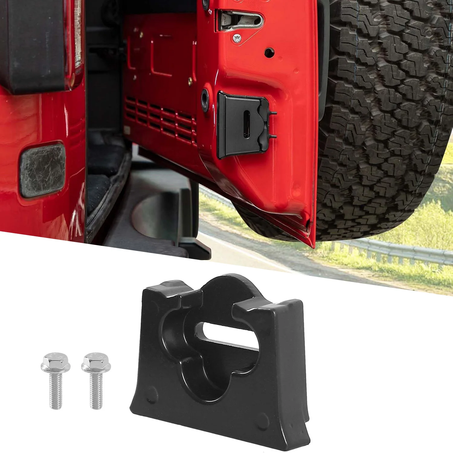 Limitador de puerta trasera para Jeep Wrangler JK/JL 2007-2024