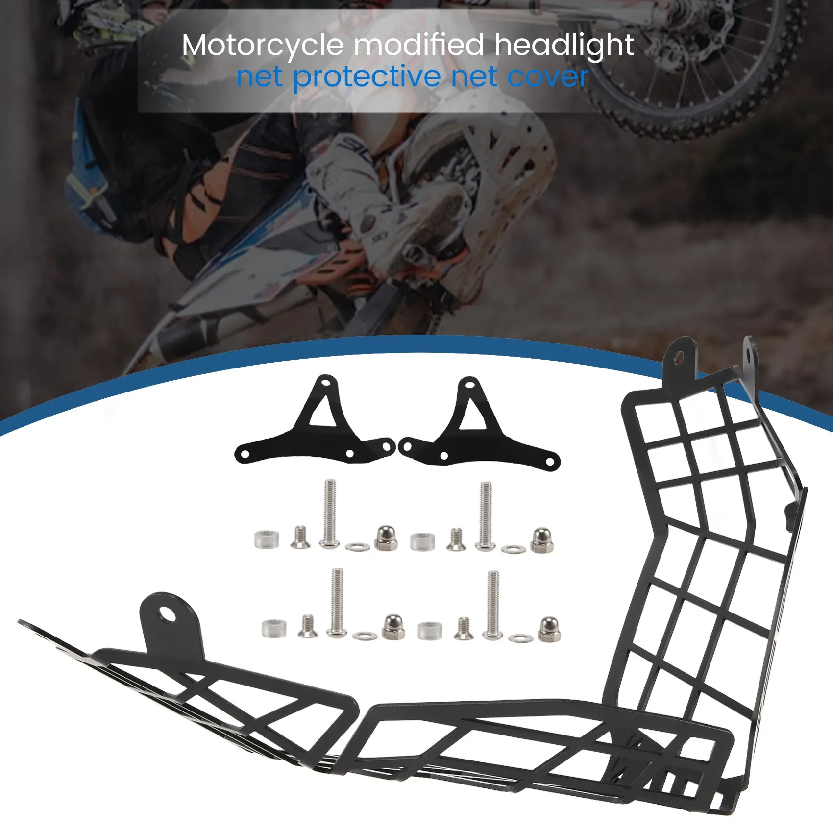 AB56 Protector de faros Benelli TRK 502 2018-2020 - imagen 2