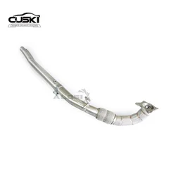 Downpipe de escape de alto flujo en acero inoxidable – Audi TT 2.0T