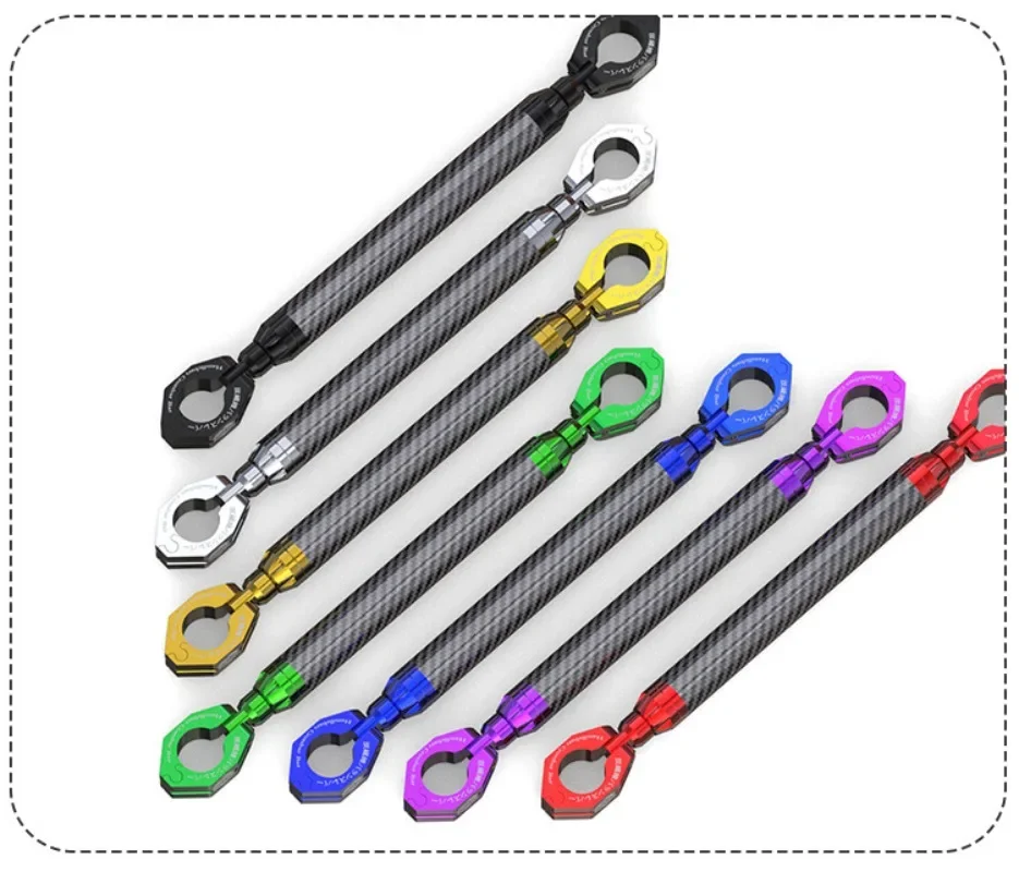 Barra de refuerzo para manillar de moto 22 mm aluminio CNC universal - imagen 5