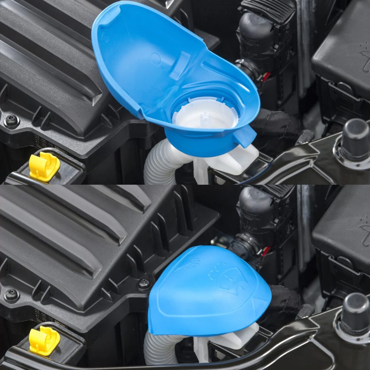 6V0955485 Tapa del depósito limpiaparabrisas para Audi, VW y Skoda - imagen 3