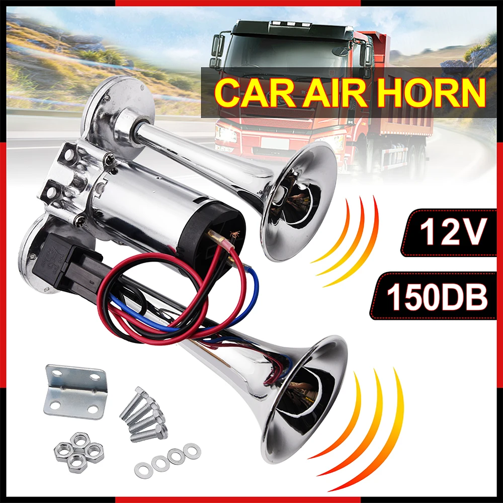 Kit de bocina de aire con compresor para vehículo