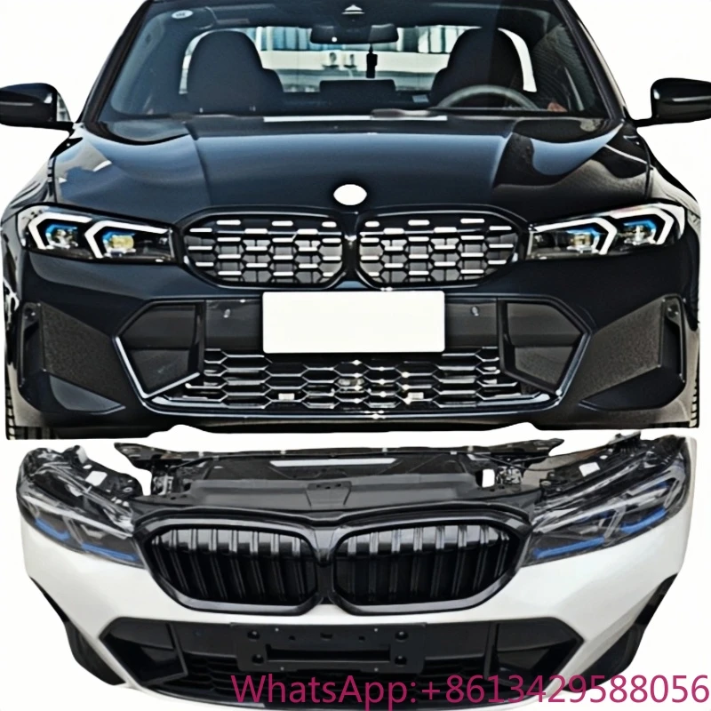Splitter paragolpes BMW Serie 3 G28 LCI fibra carbono