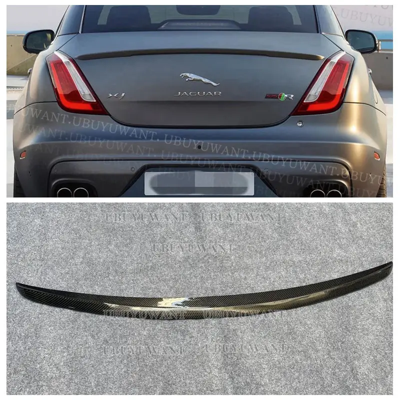 Aleron de techo Jaguar XJ 2011-2017 fibra de carbono estilo deportivo