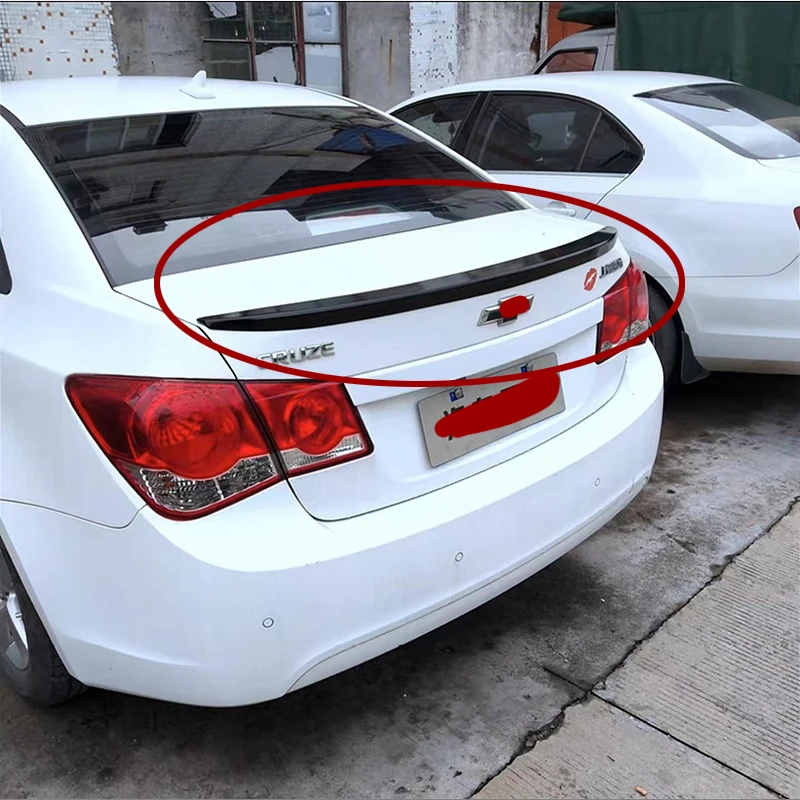Alerón de tapa del maletero Chevrolet Cruze carbono negro - imagen 2