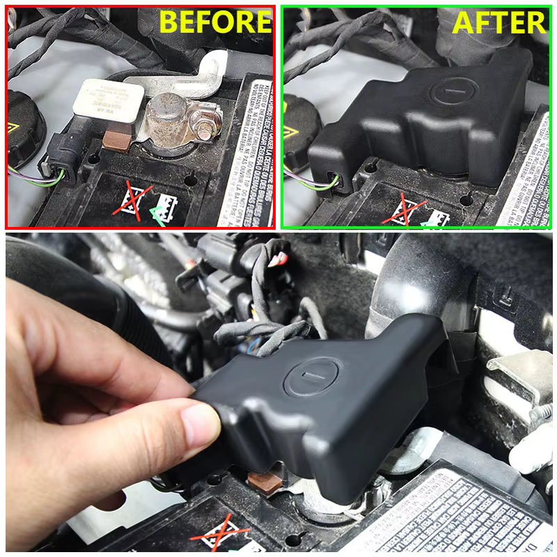 Bandeja batería con tapa borne negativo – Kodiaq, Golf 7, Passat B8 - imagen 2