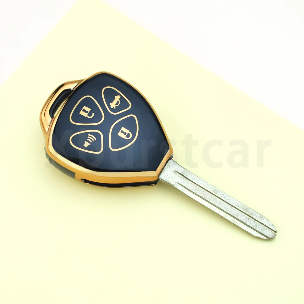 Funda de TPU para llave de coche vista lateral