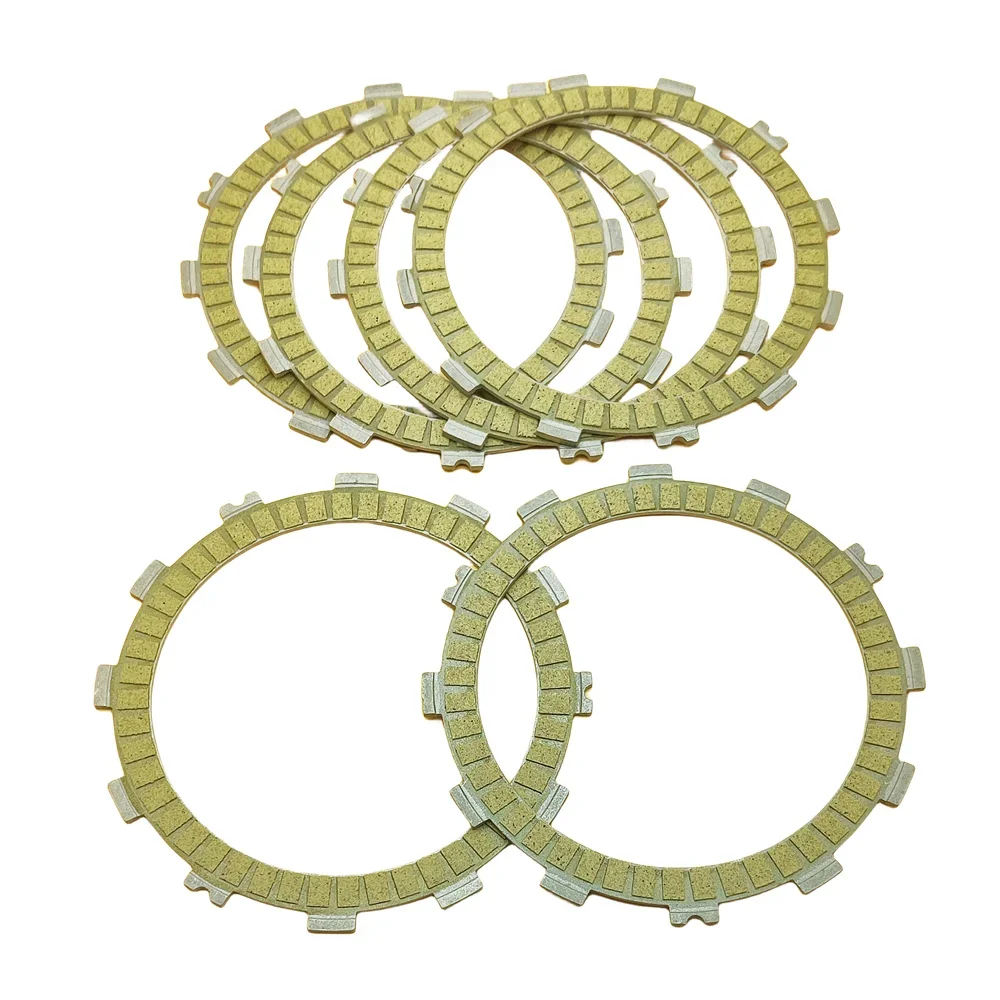 Juego de Placas de Disco de Fricción de Embrague para Suzuki ATV LT-F500F Vinson 4WD 2003-2007