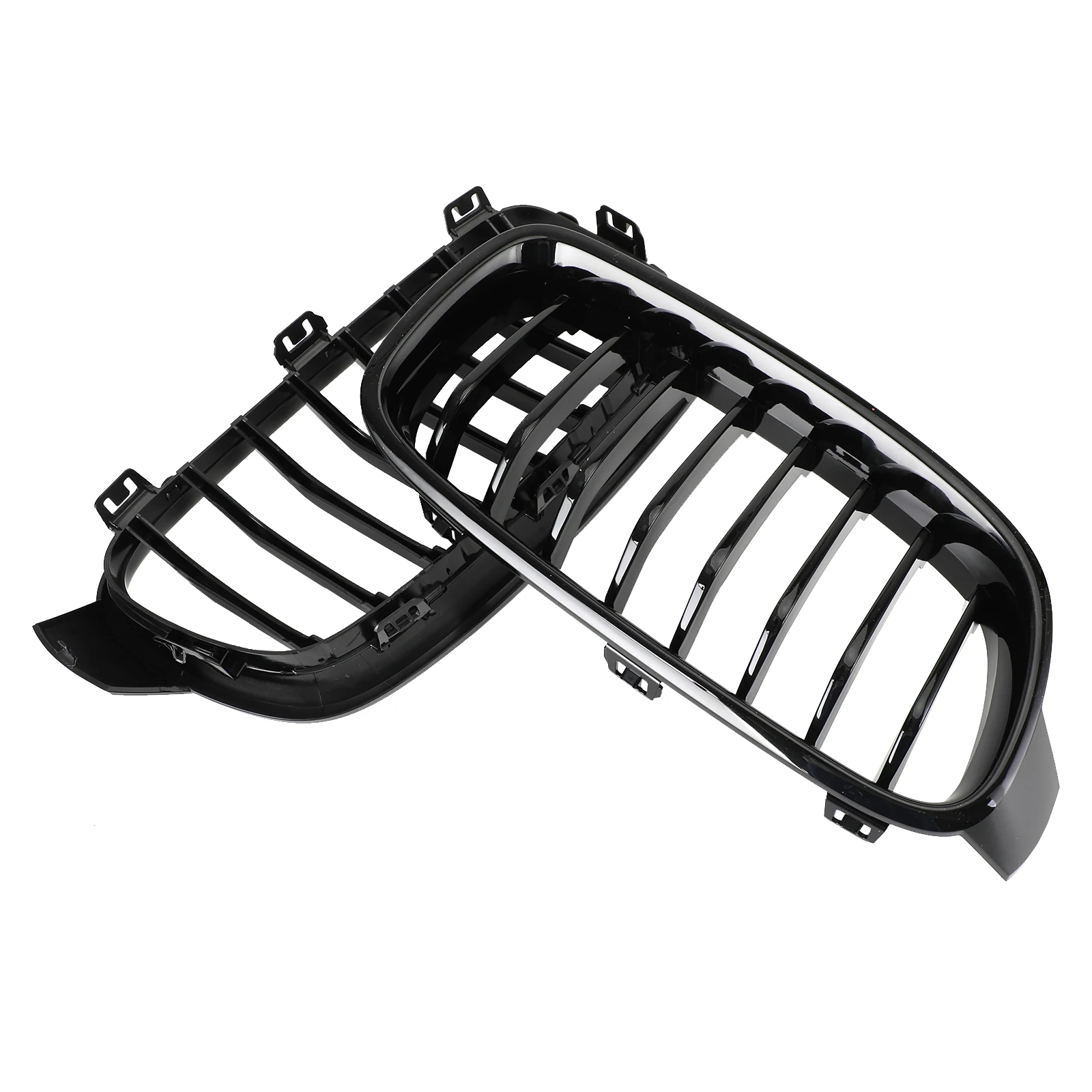 Artudatech-rejilla delantera de riñón doble para BMW, accesorio de color negro con acabado brillante, modelos Serie 3: F30, Sedan, F31, Touring y F35, años 2012 a 2019, 51137263481 - imagen 4