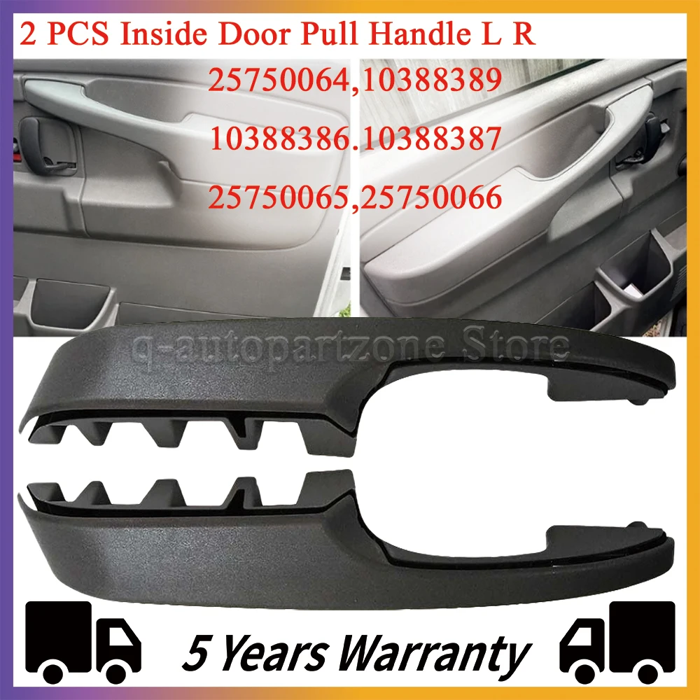 Reposabrazos de puerta Chevrolet Express y GMC Savana 2003-2019