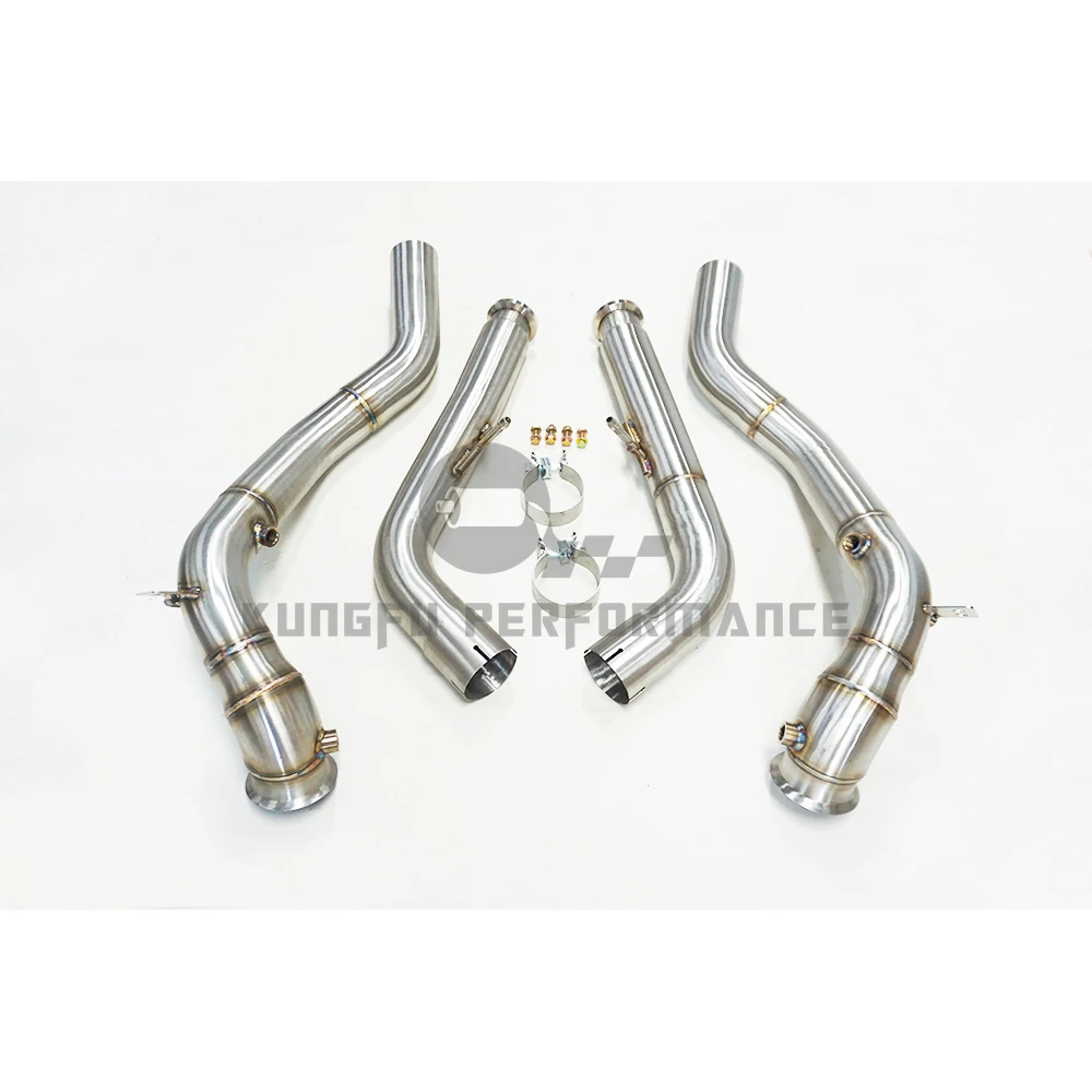 KUNGFU PERFORMANCE Tubo de escape de bajada SS304 para G550 G500 - imagen 3