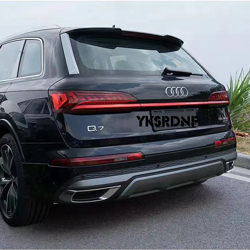 Embellecedor portón trasero Audi Q7/SQ7 2020-2023 acero negro - imagen 3