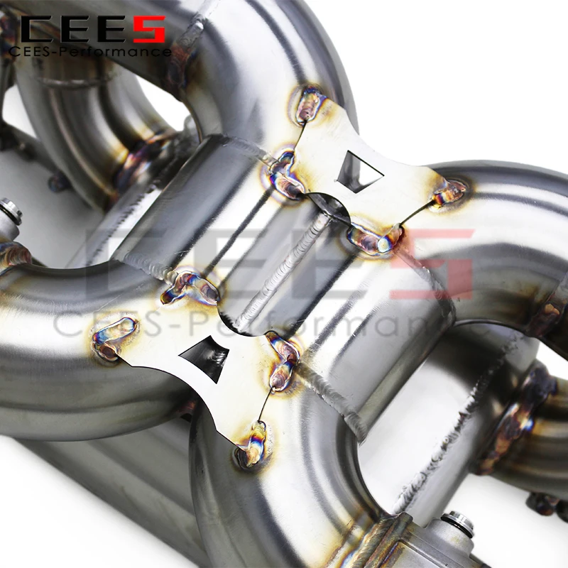 Sistema de escape Cees Catback con válvulas para McLaren 720S 4.0T - imagen 2