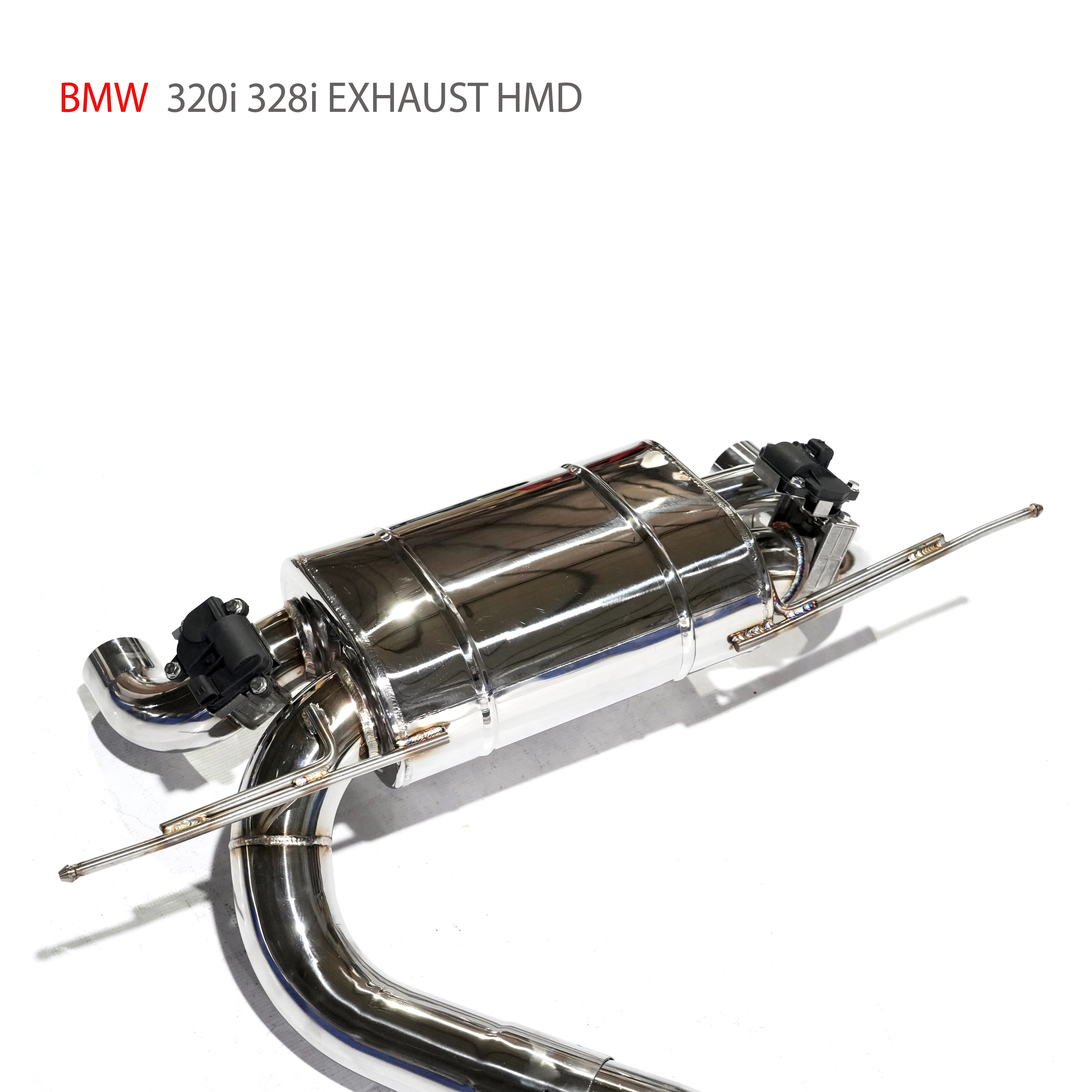 Sistema escape catback HMD acero inoxidable BMW 320i 328i - imagen 4