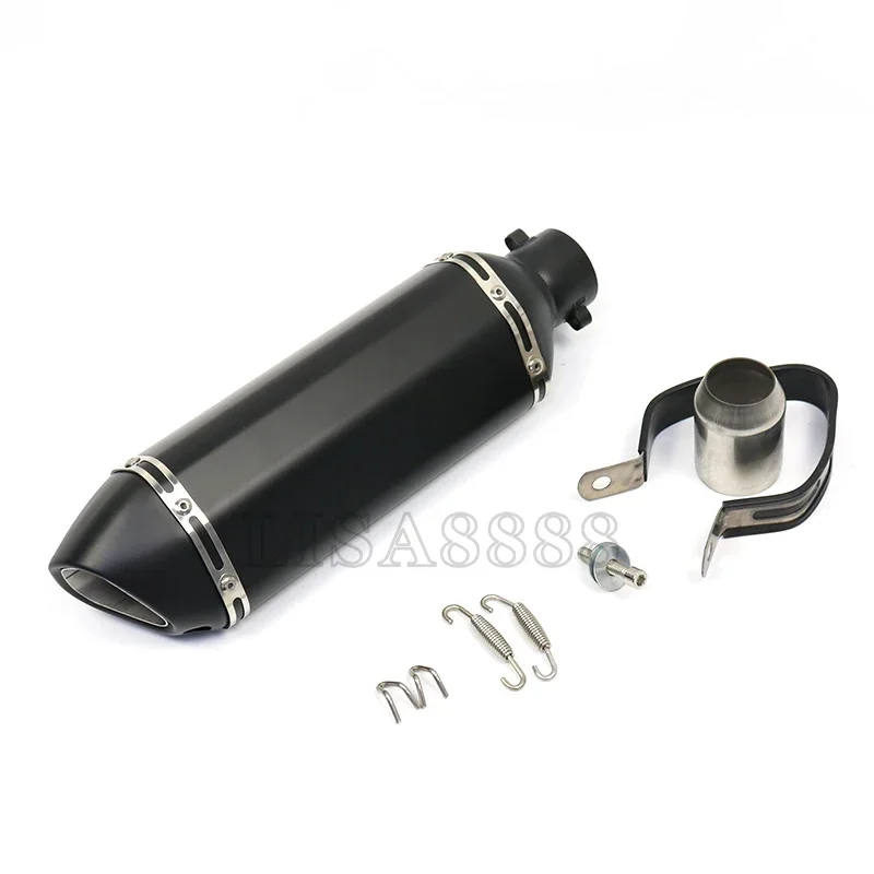 Silenciador de escape universal 38-51 mm para moto y ATV - imagen 3