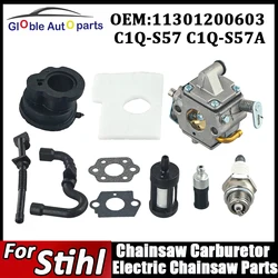 Stihl 11301200603 carburador para motosierra 017 018 MS170 MS180