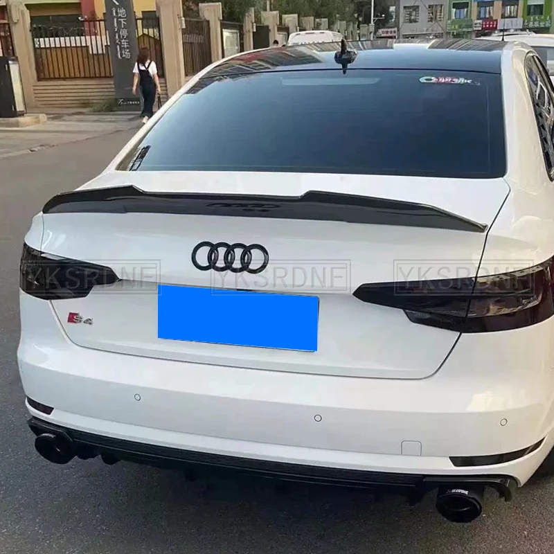 Labio alerón ducktail PSM carbono para Audi A4 S4 B9 2016-2019 - imagen 5