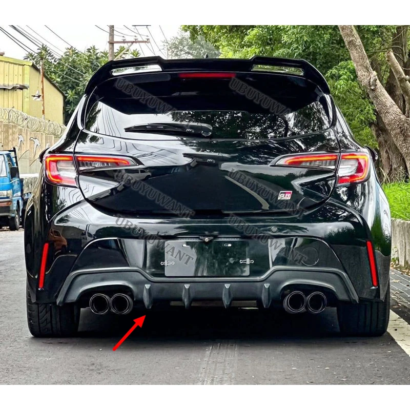 Alerón trasero negro