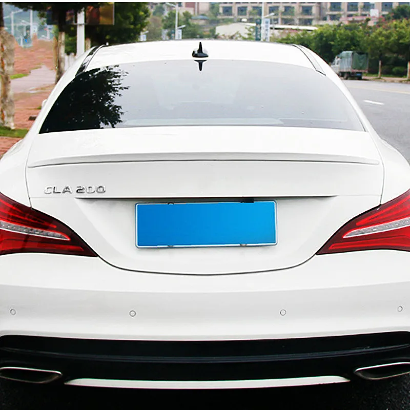 Alerón trasero negro efecto carbono Mercedes CLA W117 2013-2016 - imagen 4